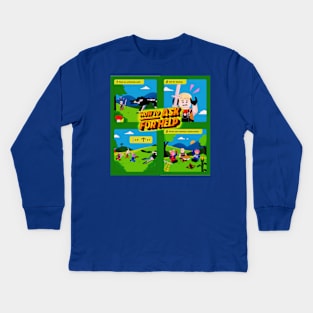 Lego Fortnite HOW TO ASK FOR HELP! Kids Long Sleeve T-Shirt